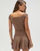 Drop Waist Womens Bodycon Dress